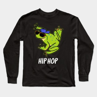 Hip Hop Cute Frog Pun Long Sleeve T-Shirt